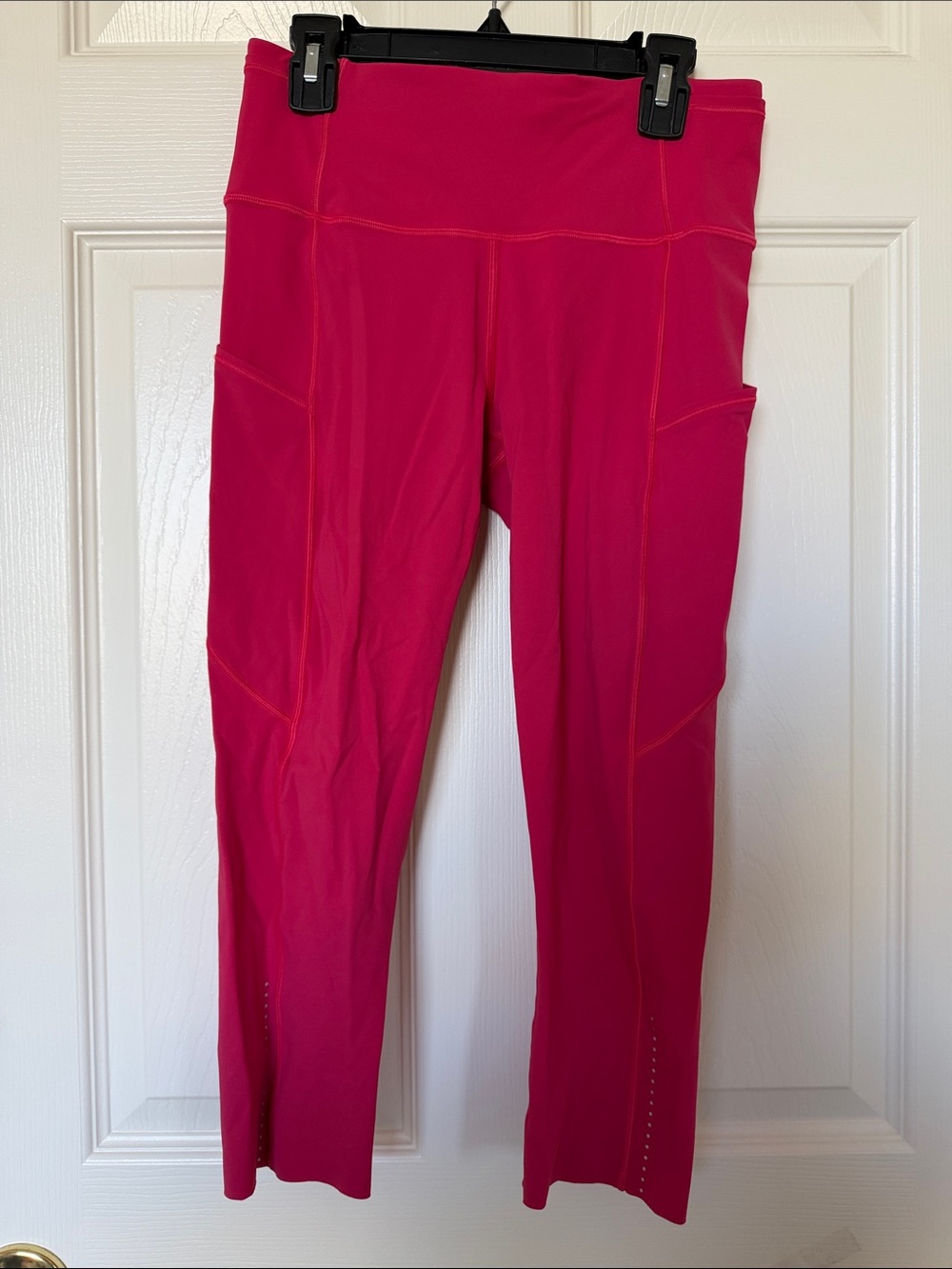 Lululemon Women's High-Rise Performance Leggings in Bright Pink
